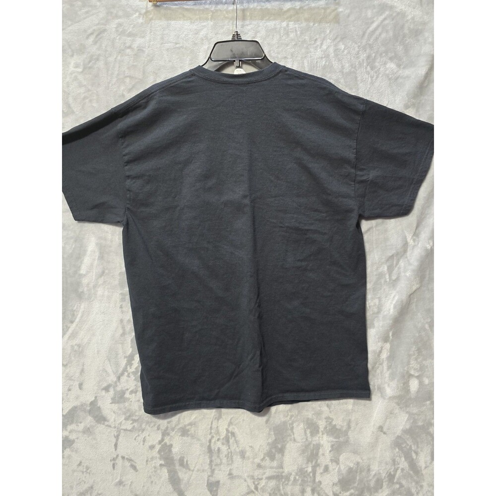 Geico Gecko Lizard Color Block Black Gildan XL T Shirt 100% Cotton Short Sleeve - Picture 4 of 6